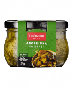 Abobrinha Na Brasa La Pastina 225G